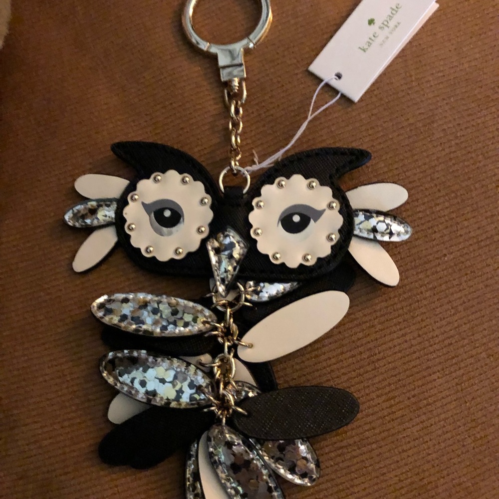 Kate Spade ♠️ Owl 🦉 Key Fob BNWT